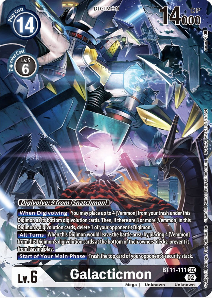 Galacticmon [BT11-111] (Alternate Art) [Dimensional Phase]