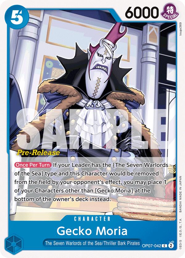 Gecko Moria [500 Years in the Future Pre-Release Cards]