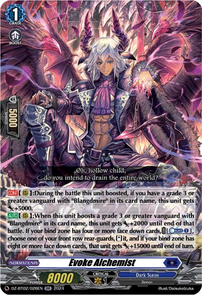 Evoke Alchemist (DZ-BT02/026EN) [Illusionless Strife]