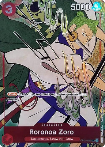 Roronoa Zoro (English Version 1st Anniversary Set) [One Piece Promotion Cards]