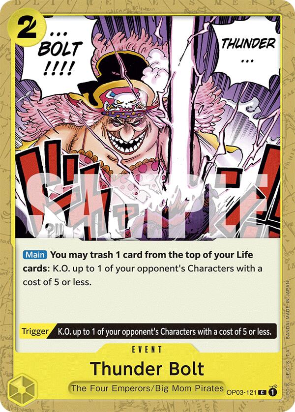 Thunder Bolt [Starter Deck: YELLOW Charlotte Katakuri]