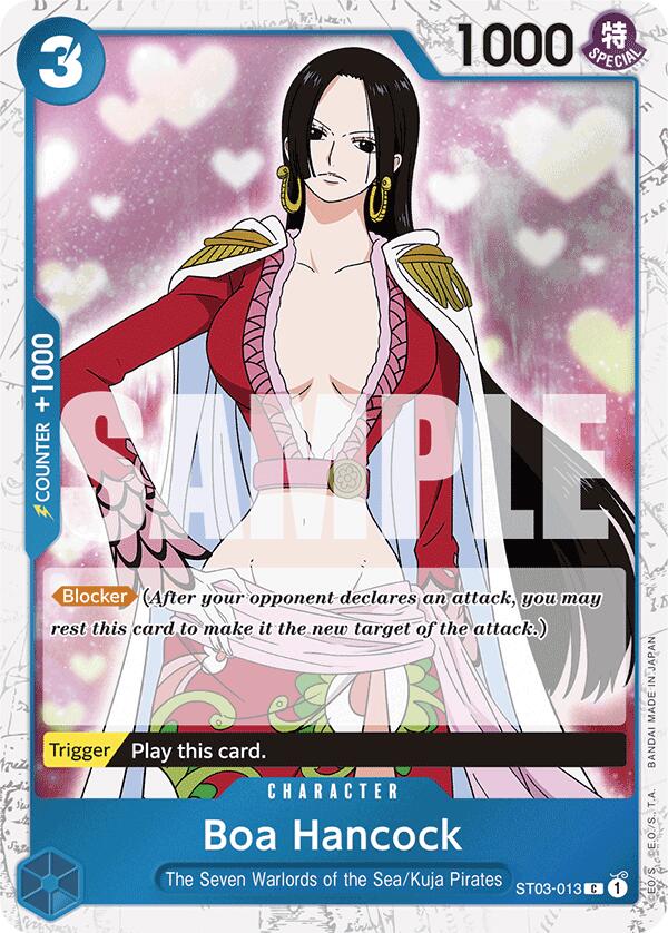 Boa Hancock (ST03-013) (Jolly Roger Foil) [Premium Booster -The Best-]