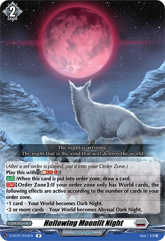 Hollowing Moonlit Night (D-BT01/043EN) [Genesis of the Five Greats]