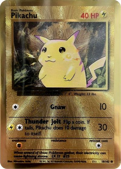 Pikachu (58/102) (Celebrations Metal Card) [Celebrations: 25th Anniversary]