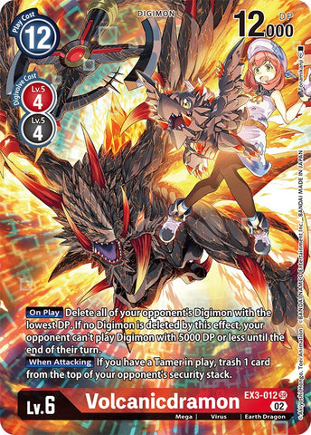 Volcanicdramon [EX3-012] (Alternate Art) [Draconic Roar]