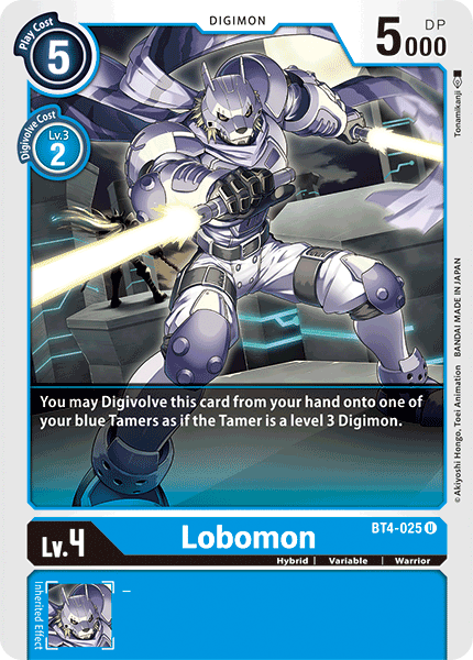 Lobomon [BT4-025] [Great Legend]