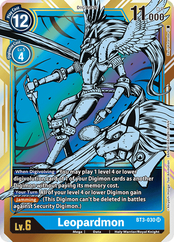 Leopardmon [BT3-030] (Alternate Art) [Release Special Booster Ver.1.0]