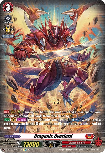 Dragonic Overlord (D-BT02/SP01EN) [A Brush with the Legends]