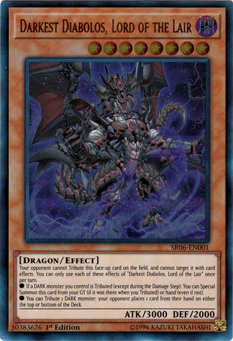 Darkest Diabolos, Lord of the Lair [SR06-EN001] Ultra Rare