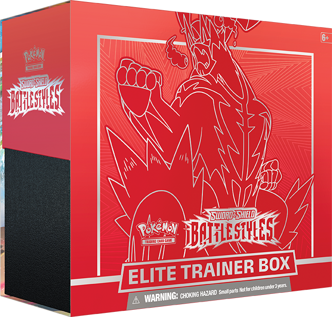 Sword & Shield 5 Battle Styles Elite Trainer Box - Red