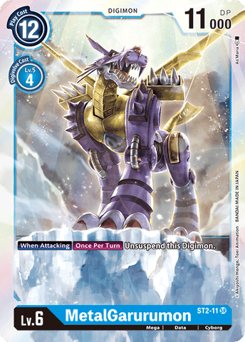 MetalGarurumon [ST2-11] [Starter Deck: Cocytus Blue]