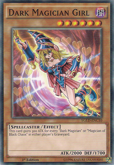 Dark Magician Girl [YGLD-ENC10] Common