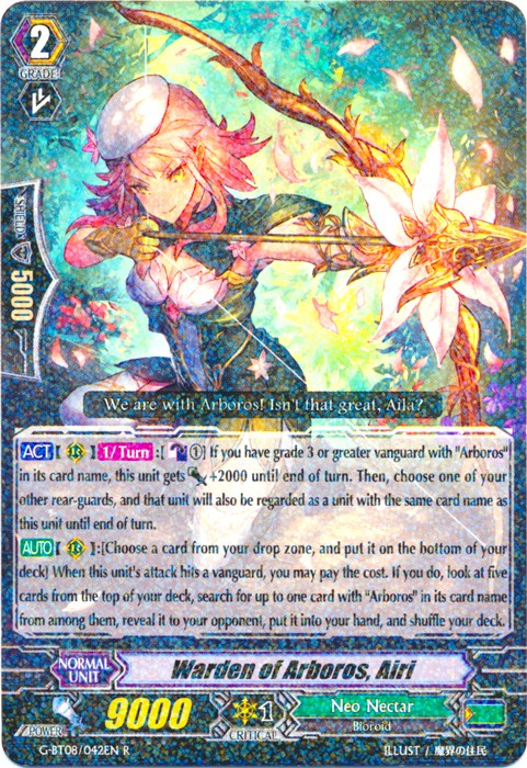 Warden of Arboros, Airi (G-BT08/042EN) [Absolute Judgment]