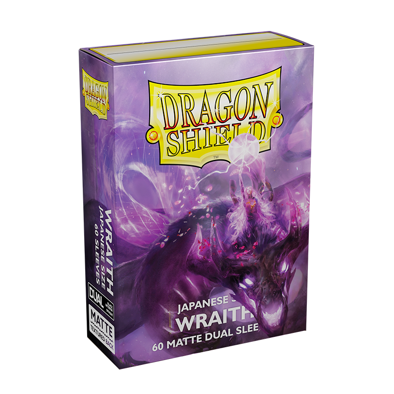 Dragon Shield: Japanese Size 60ct Sleeves - Wraith (Dual Matte)