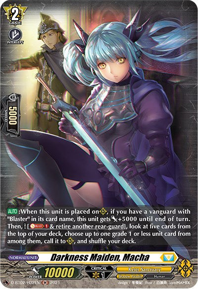 Darkness Maiden, Macha (D-BT02/H32EN) [A Brush with the Legends]