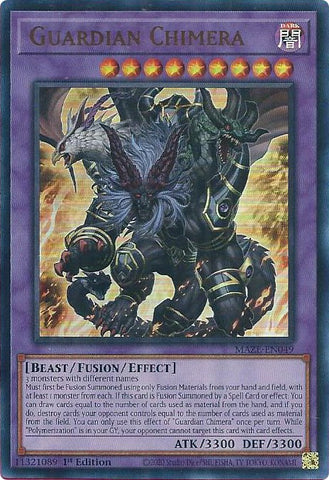 Guardian Chimera [MAZE-EN049] Ultra Rare