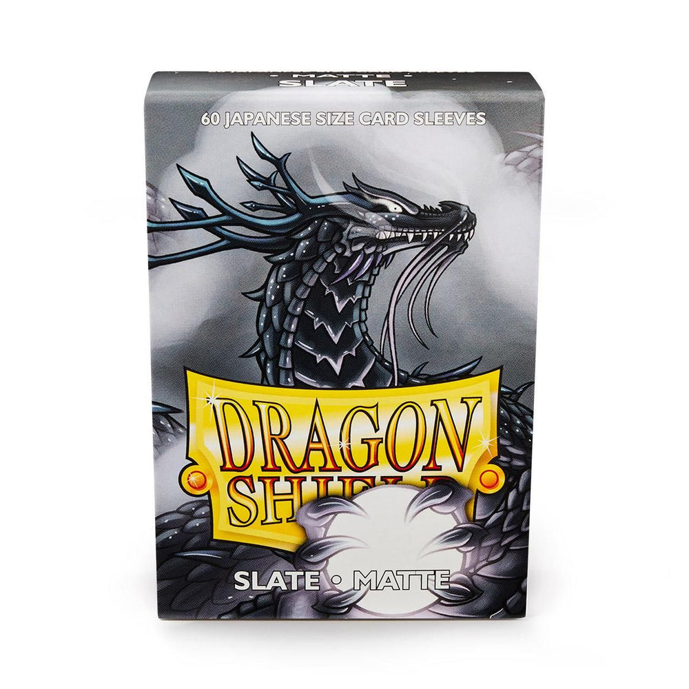 Dragon Shield: Japanese Size 60ct Sleeves - Slate (Matte)