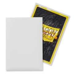 Dragon Shield: Japanese Size 60ct Sleeves - White (Matte)