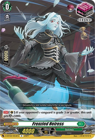 Frenzied Heiress (D-BT02/054EN) [A Brush with the Legends]