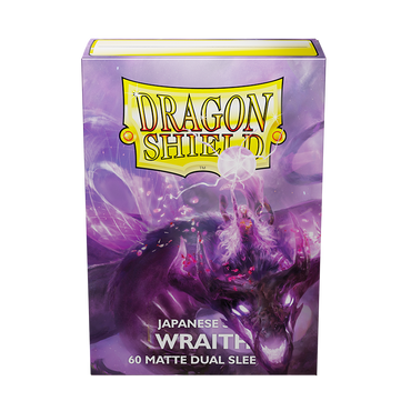 Dragon Shield: Japanese Size 60ct Sleeves - Wraith (Dual Matte)