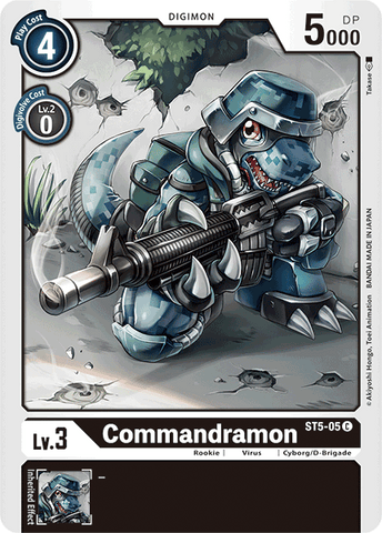 Commandramon [ST5-05] [Starter Deck: Machine Black]