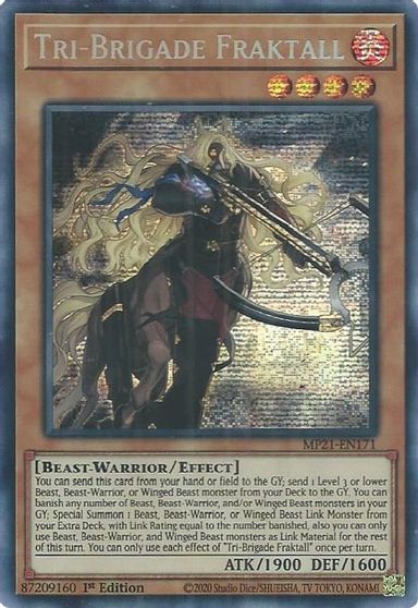 Tri-Brigade Fraktall [MP21-EN171] Prismatic Secret Rare